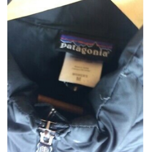 SOLD on EBay PATAGONIA black down jacket - Picture 2 of 7